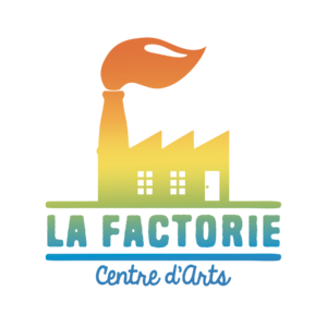 Logo La Factorie - centre d'Arts à La Réole. Cours de dessin, peinture, gravure, sculpture... Tout public à partir de 6 ans, ados et adultes