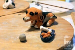 Modelage : Le chien de Frida