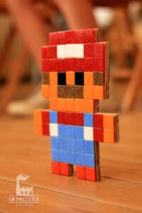 Pixel Art en mosaïque