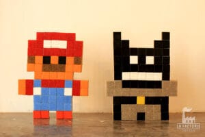 Pixel Art en mosaïque