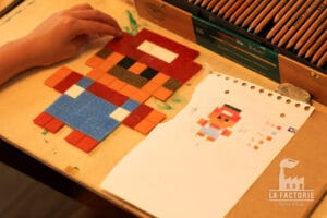 Pixel Art en mosaïque