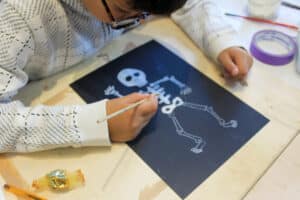 Peinture calavera mexicain