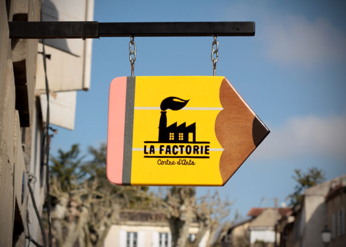 2025-ENSEIGNE Enseigne La Factorie - Centre d'Arts