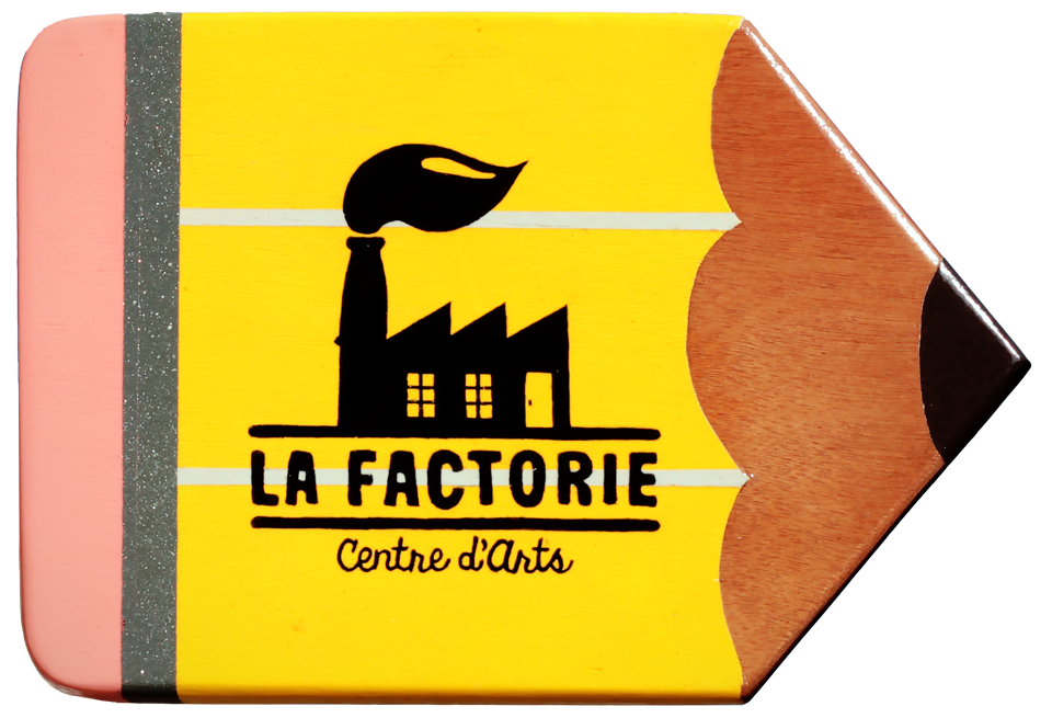 Enseigne La Factorie - Centre d'Arts : Cours de dessin, peinture, modelage, gravure... pour enfants, ados, adultes à La Réole