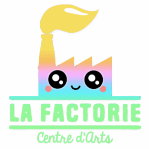 Logo kawaii de la Factorie - Centre d'Àrts