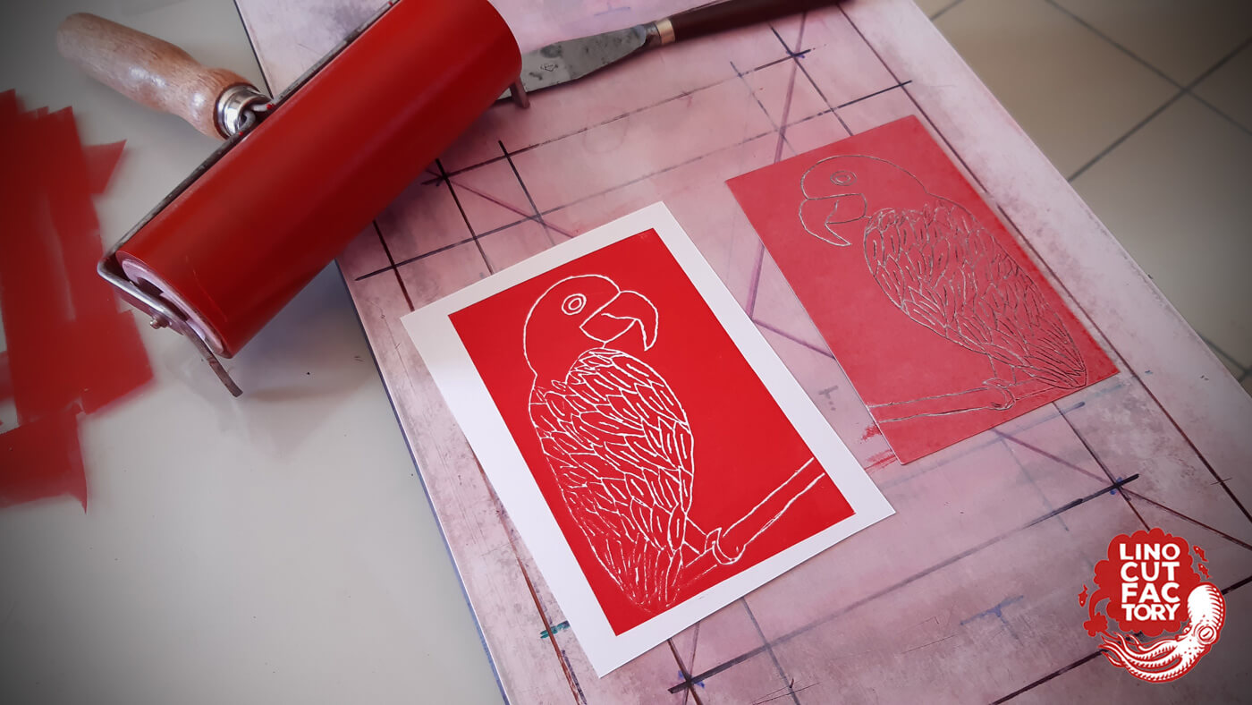 Gravure-sur-Tetrapak-enfant-matrice-et-impression a gravure sur Tetrapak : une initiation ludique et écoresponsable à l’estampe - La Factorie - Centre d'Arts et Linocutfactory