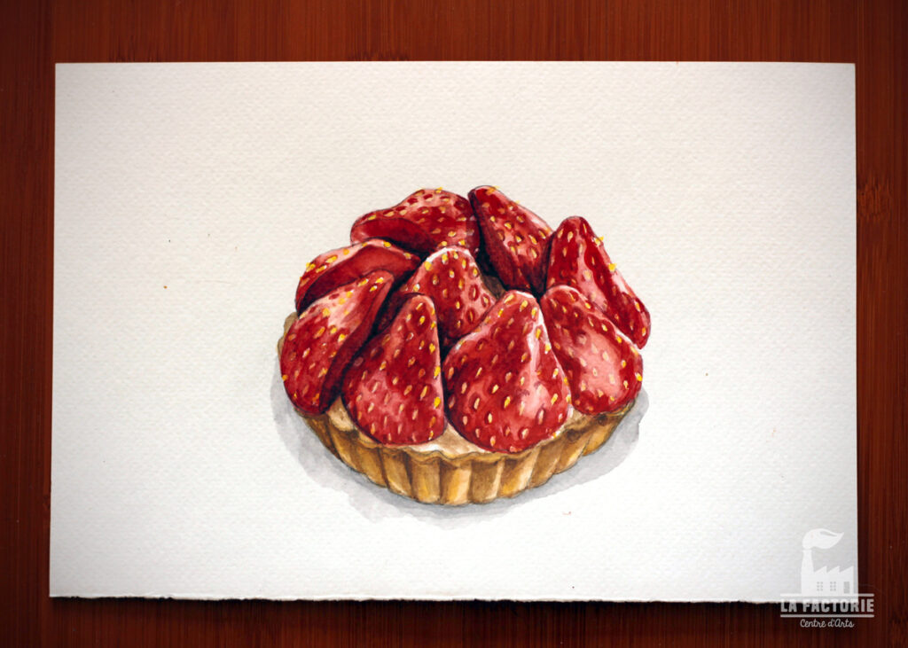 Aquarelle tartelette