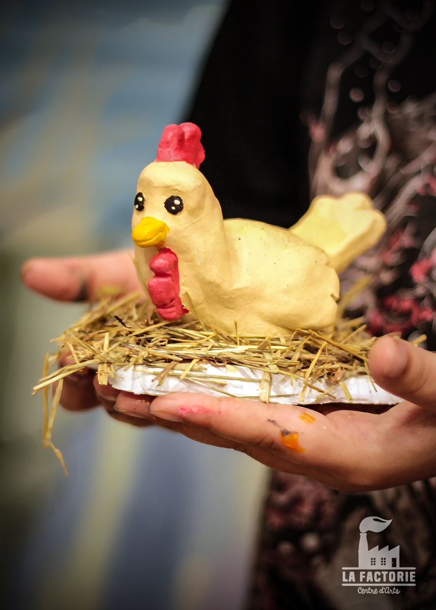 Poule-Modelage Poule Modelage
