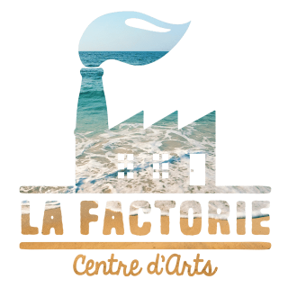 La Factorie : Cours de dessin : Cours de dessin, peinture, modelage, fusain, pastels, aquarelle... pour enfants ados et adultes à La Réole en Sud Gironde : Le Logo de l'été de la Factorie